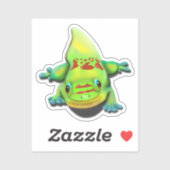 Sticker Gecko Gold Dust Day (Feuille)