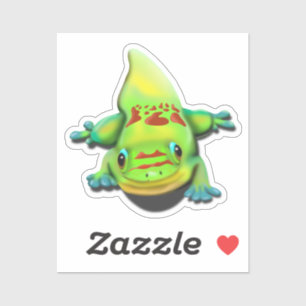 Sticker Gecko Gold Dust Day