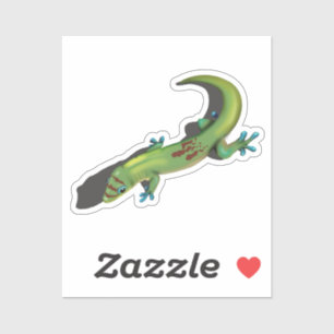 Sticker Gecko Gold Dust Day