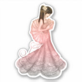 Sticker Geisha (Devant)