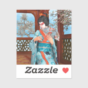 Sticker Geisha