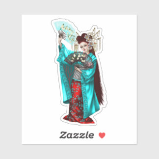Sticker Geisha
