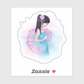 Sticker Geisha (Feuille)