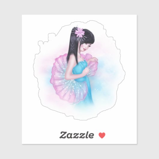 Sticker Geisha (Feuille)