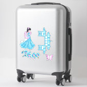 Sticker Geisha (Sur valise)