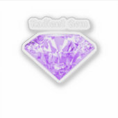 Sticker Gem rayonnant (Devant)