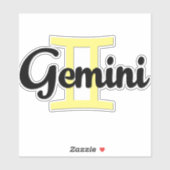 Sticker Gémeaux (Feuille)