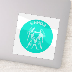 Sticker Gémeaux, Signe du zodiaque, Horoscope, Astrologie