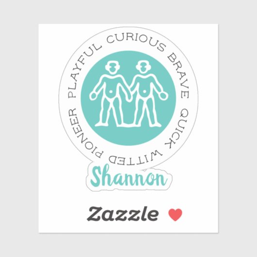 Sticker Gemini (Feuille)