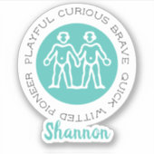 Sticker Gemini (Devant)