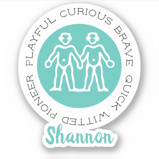 Sticker Gemini (Devant)