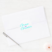 Sticker - Genade is groter (Envelop)