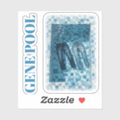 STICKER GENE POOL (Feuille)