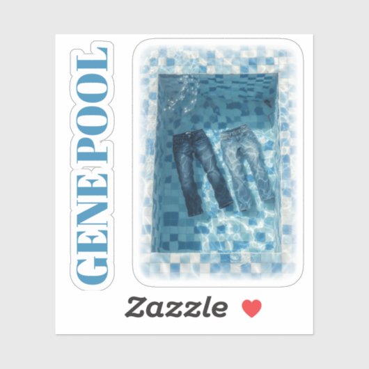 STICKER GENE POOL (Feuille)