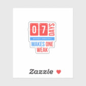 Sticker Généalogie amusante (Feuille)