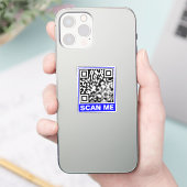 Sticker Générer un code QR simple (Scan Me) moderne (Téléphone)