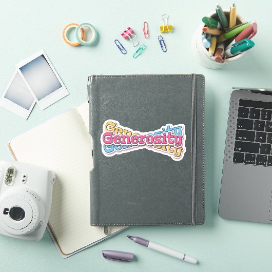 Sticker Générosité (Couverture iPad)