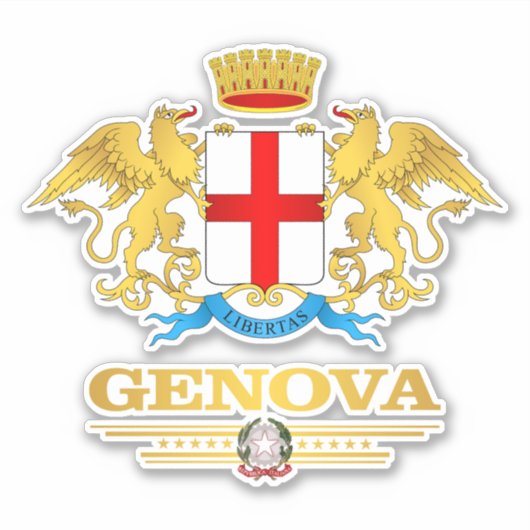 Sticker Gênes (Gênes) (Devant)