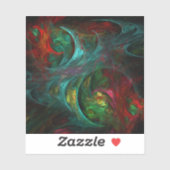 Sticker Genesis Nova Art Abstrait (Feuille)