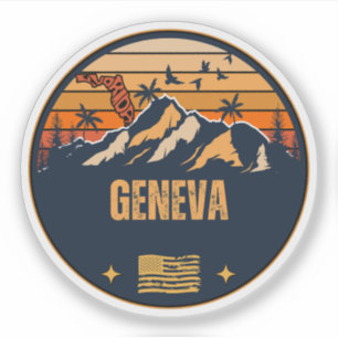 Sticker Genève, Floride 