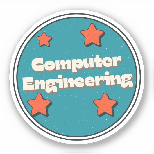 Sticker Génie informatique (Devant)
