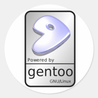 Sticker Gentoo Linux