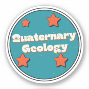 Sticker Géologie quaternaire
