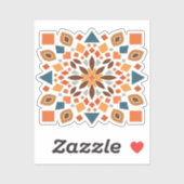 Sticker Geometric Harmony (Feuille)