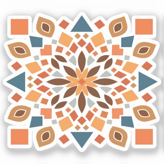 Sticker Geometric Harmony (Recto)