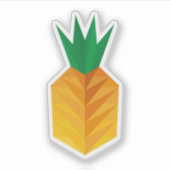 Sticker Geometric Pineapple (Devant)