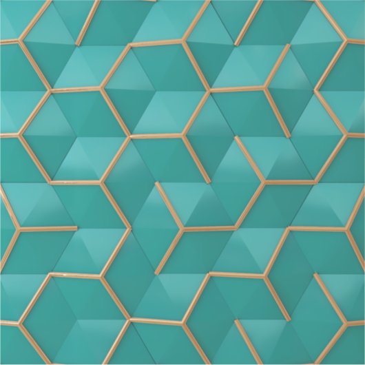 Sticker géométrique (Devant)