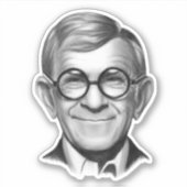 Sticker George Burns (Devant)