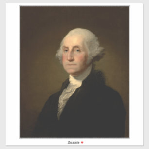 Sticker George Washington 1er président américain par Stua