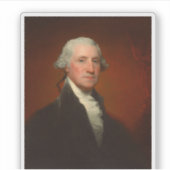 Sticker George Washington Portrait (Devant)