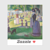 Sticker Georges Seurat - Un dimanche sur La Grande Jatte (Feuille)