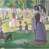 Sticker Georges Seurat - Un dimanche sur La Grande Jatte (Devant)