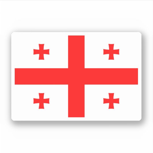 Sticker Géorgie (Devant)