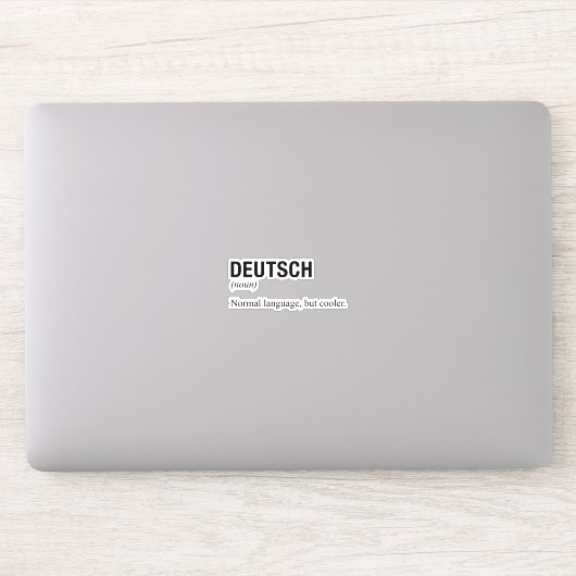 STICKER GERMAN (Ordinateur)