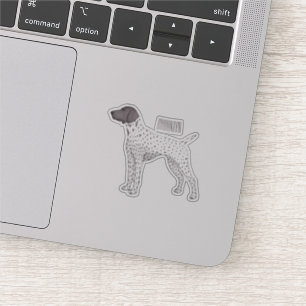 Sticker German Shorthred Pointer dog