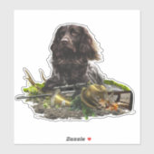 Sticker German Spaniel, Wachtelhund      (Feuille)