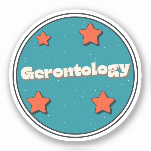 Sticker Gérontologie (Devant)