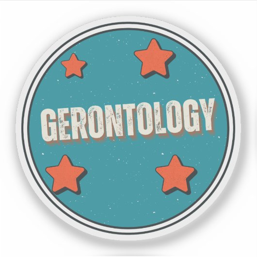 Sticker Gérontologie (Devant)