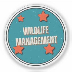 Sticker Gestion de la faune