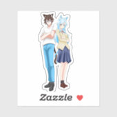 Sticker Geta-Kissed-Medium (Feuille)