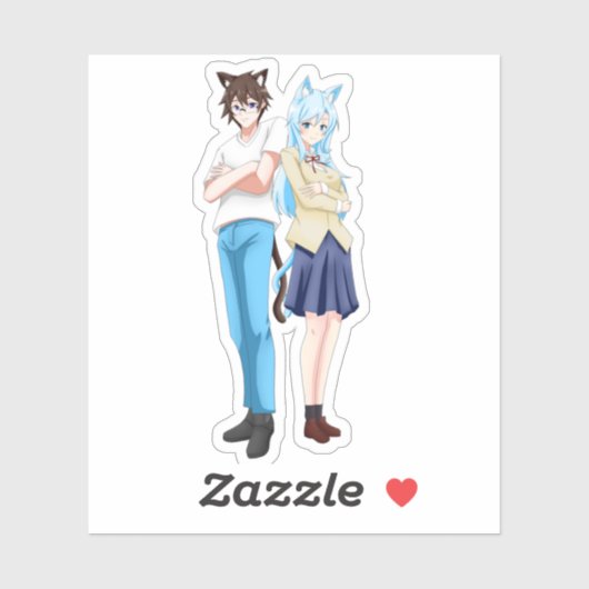 Sticker Geta-Kissed-Medium (Feuille)