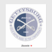 Sticker Gettysburg (B&G) (Feuille)