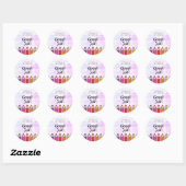 Sticker Geweldig Werk Naam Docent (Vel)
