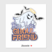 Sticker Ghost Boo Yah Ghoul Friend ID847 (Feuille)