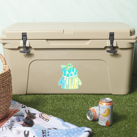 Sticker Ghost Cupcake (Glacière)