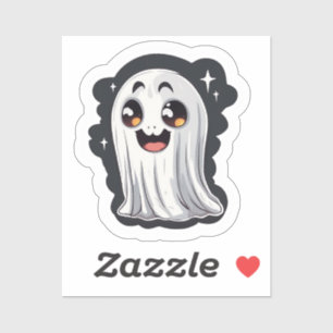Sticker Ghost de dessin sympa